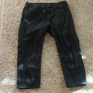 Dickie's, men's size 42x30 black cotton pants